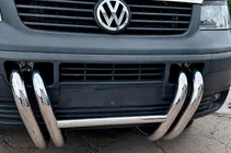 Volkswagen T5 Transporter 2003-2010 Bull Bar ST006-03 Grille (Stainless Steel) photo 4