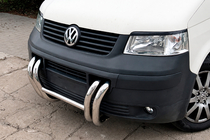 Volkswagen T5 Transporter 2003-2010 Bull Bar ST006-03 Grille (Stainless Steel) photo 6