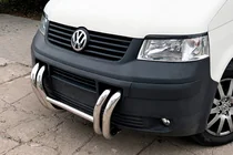 Volkswagen T5 Transporter 2003-2010 Bull Bar ST006-03 Grille (Stainless Steel) photo 6