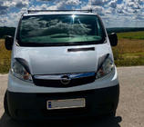 Renault Trafic 2001–2015 Headlight Eyelids Porshe-Style Black Matte photo 2