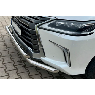 Front Bull Bar ST014 (2015+, Stainless Steel) Lexus LX570/450d 2008-2022 photo 3