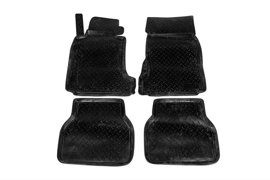 BMW 5 Series E39 1996-2003 Rubber Floor Mats (4 pcs, RezavPlast) Photo 2