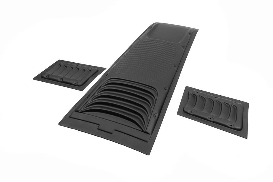 Toyota Hilux 2015- Hood Scoop V1 (ABS) Image