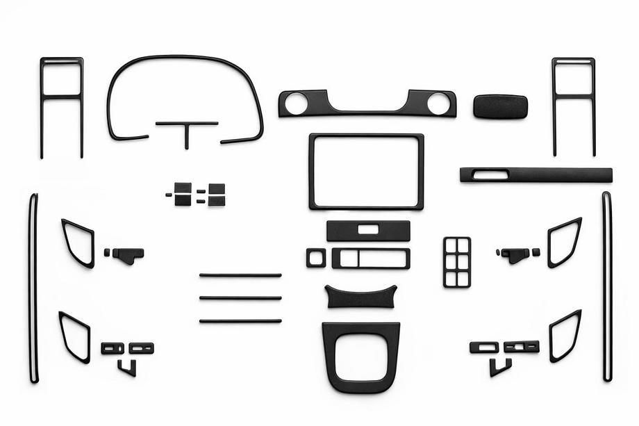 GAZ-31 1981-1992 Dashboard Trim Covers (Meric) Image