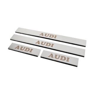 Door Sill Covers (4 pcs, Carmos) Audi A4 B5 1994–2001 photo 2