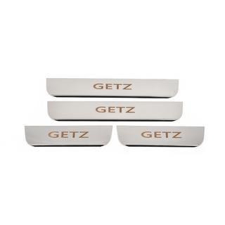 Carmos Door Sill Protectors (4 pcs, Stainless Steel)