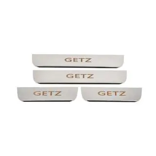 Carmos Door Sill Protectors (4 pcs, Stainless Steel)
