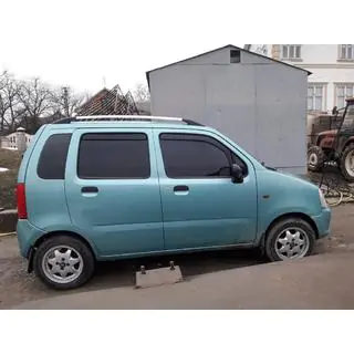 Chrome Roof Rails Opel Agila 2000-2007 photo 3