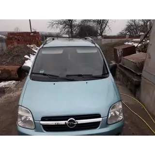 Chrome Roof Rails Opel Agila 2000-2007 photo 4