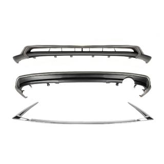 Front and Rear Bumper Extensions (2013-2023, 2 pcs) Lexus GX460 2009-2023 photo 2