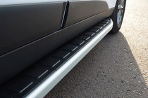 Hyundai IX-35 2010-2015 Side Steps Fullmond (2 pcs, aluminum) photo 5