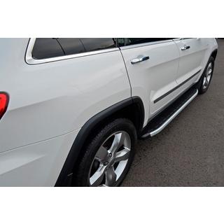 Side Steps Fullmond (2 pcs, aluminum) Kia Sportage 2010-2015 photo 1