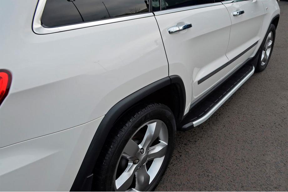 Kia Sportage 2010-2015 Side Steps Fullmond (2 pcs, aluminum) Image