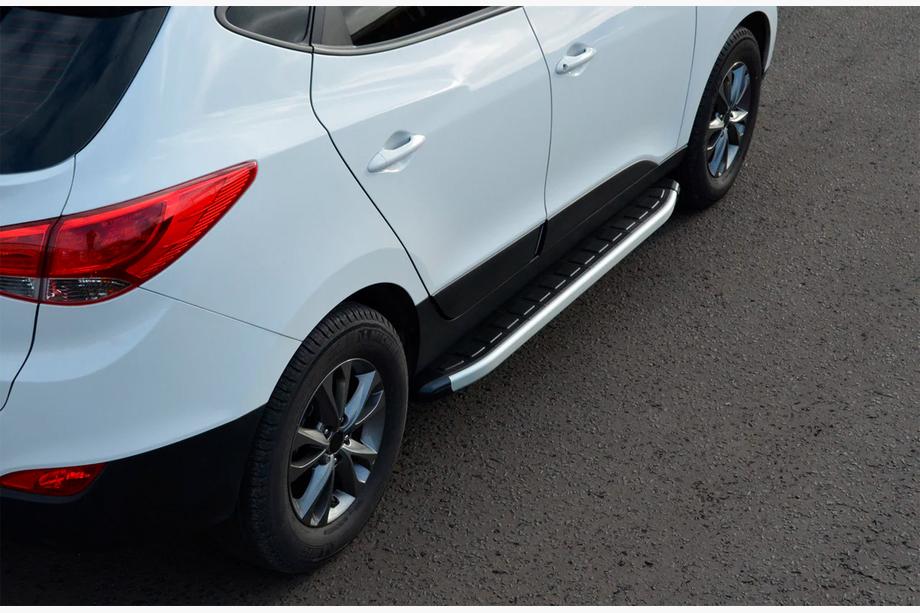 Kia Sportage 2010-2015 Side Steps Fullmond (2 pcs, aluminum) Photo 3