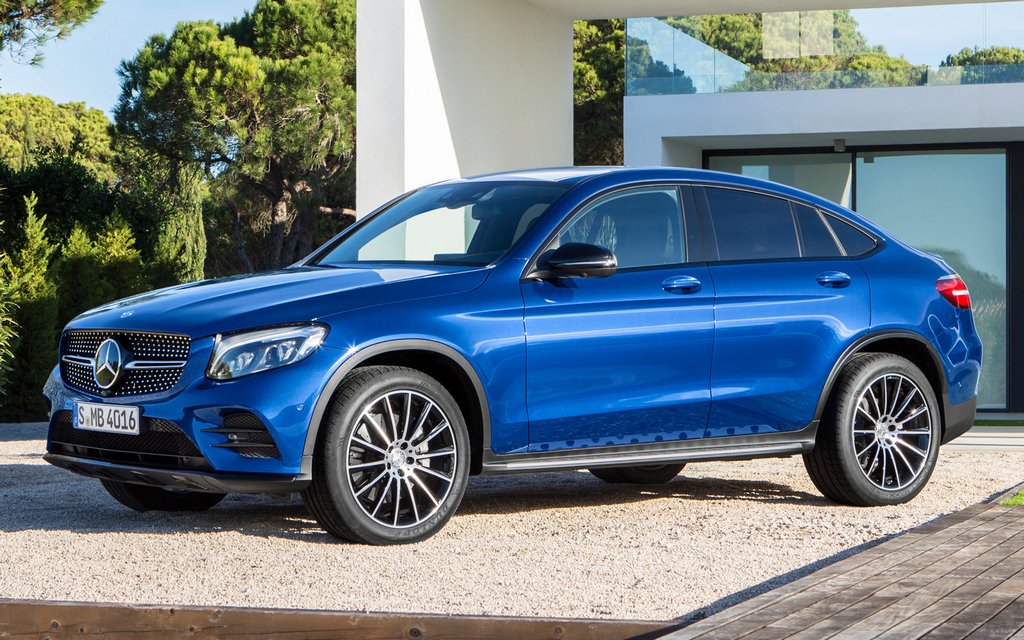 Overview kupeobrazny crossover Mercedes-Benz GLC Coupe
