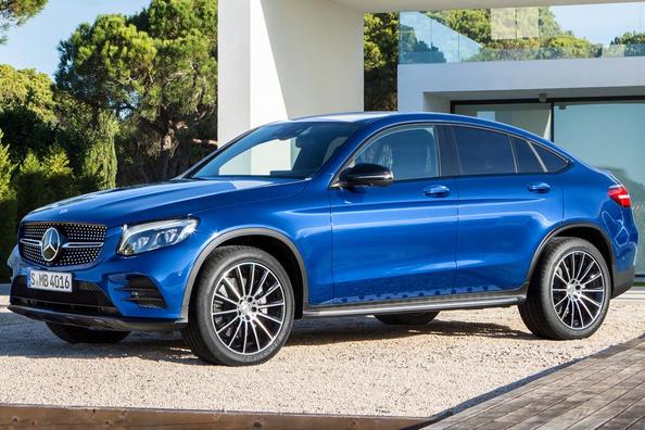 Overview kupeobrazny crossover Mercedes-Benz GLC Coupe Photo 1