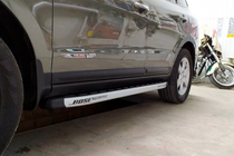 Hyundai Santa Fe 2 2006-2012 Side Steps Fullmond (2 pcs, aluminum) photo 10