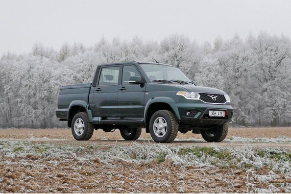 Review of the updated model UAZ Pickup