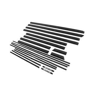 Black door moldings pre-assembled (2019 design) photo 4