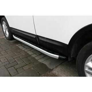 Side Steps Fullmond (2 pcs, aluminum) Nissan Qashqai 2010-2014 photo 4
