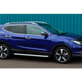 Side Steps Fullmond (2 pcs, aluminum) Nissan Qashqai 2010-2014 photo 3