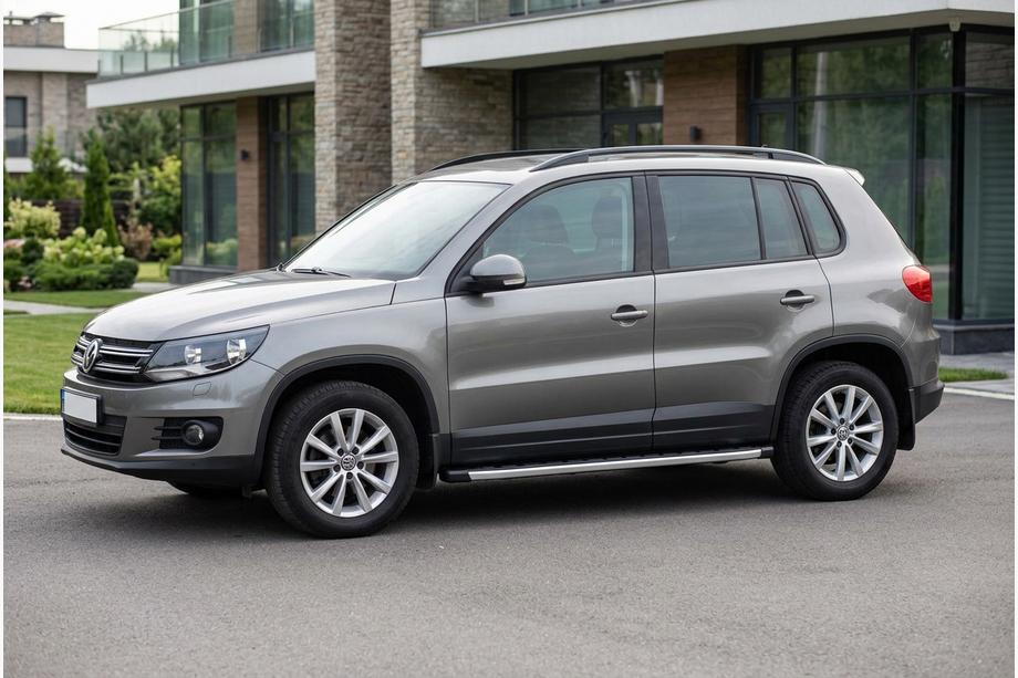 Volkswagen Tiguan 2007-2016 Side Steps Fullmond (2 pcs, aluminum) Image