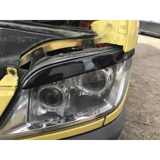 Headlight eyelids (black, ABS, 2000-2006) photo 4