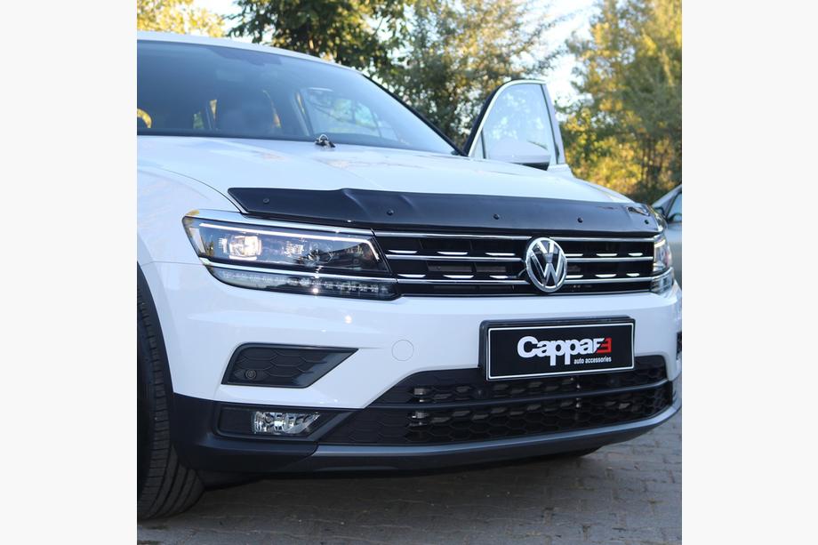 Volkswagen Tiguan 2016-2023 Hood Deflector (EuroCap) Photo 7