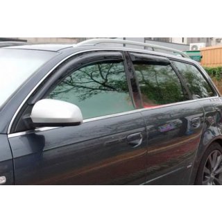 Window wind deflectors (Avant, 4 pcs, HIC) Audi A4 B6 2000-2004 photo 1