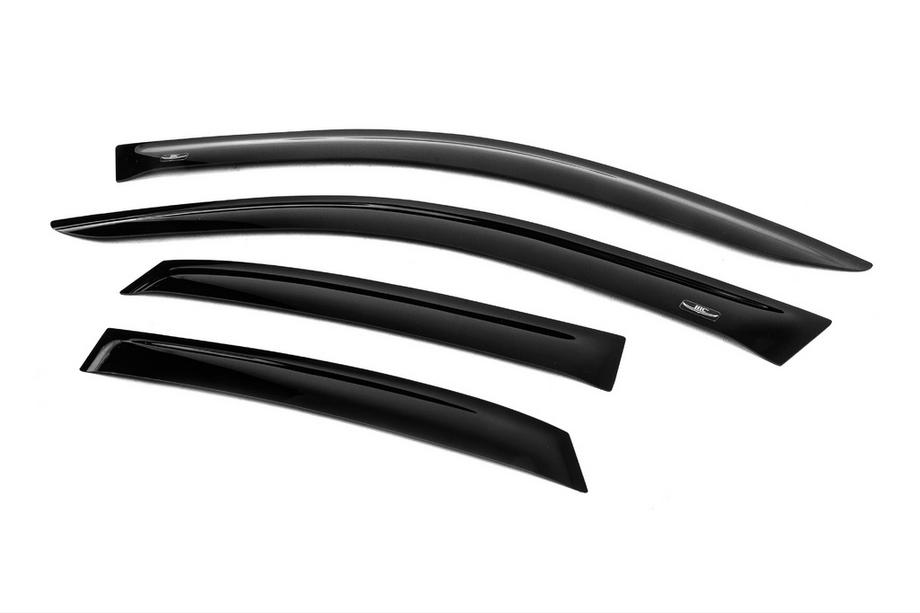 Audi A4 B6 2000-2004 Side window wind deflectors Sedan (4 pcs, HIC) Photo 7