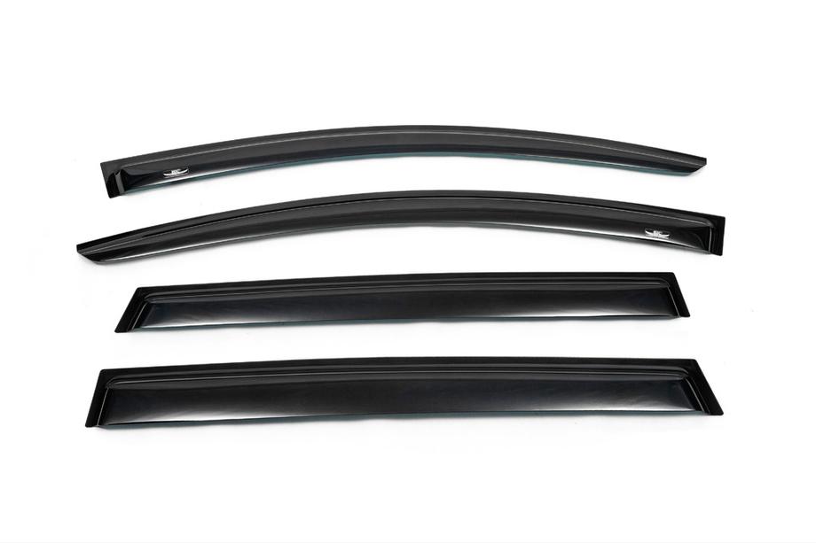 Audi Q7 2005-2015 Window Deflectors (4 pcs, HIC) Photo 2