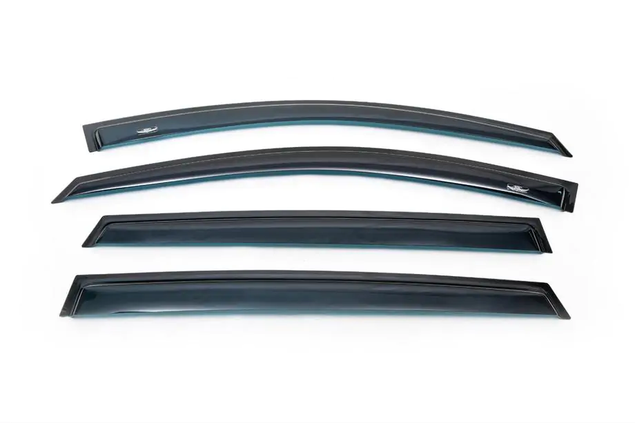 Chery Tiggo 3 2005- Window Deflectors (4 pcs, HIC) Photo 2