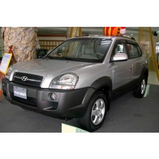 Window Deflectors (4 pcs, HIC) Hyundai Tucson JM 2004- photo 3