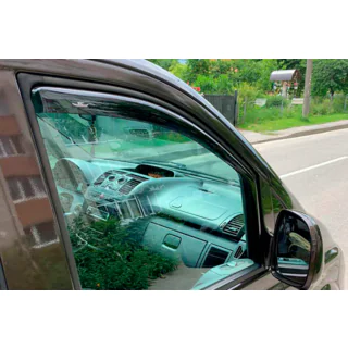 In-channel window deflectors (2 pcs, HIC) photo 1