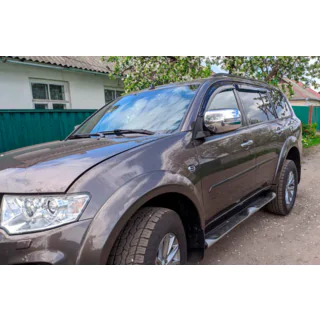 Window Deflectors (4 pcs, HIC) Mitsubishi Pajero Sport 2008-2015 photo 3