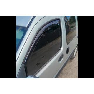 In-channel window deflectors (2 pcs, HIC) Renault Kangoo 1998-2008 photo 2