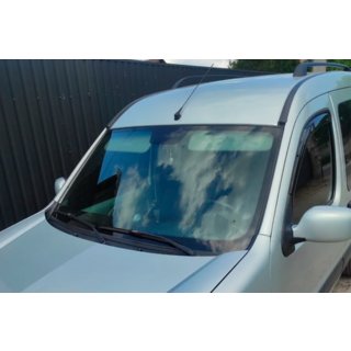 In-channel window deflectors (2 pcs, HIC) Renault Kangoo 1998-2008 photo 1