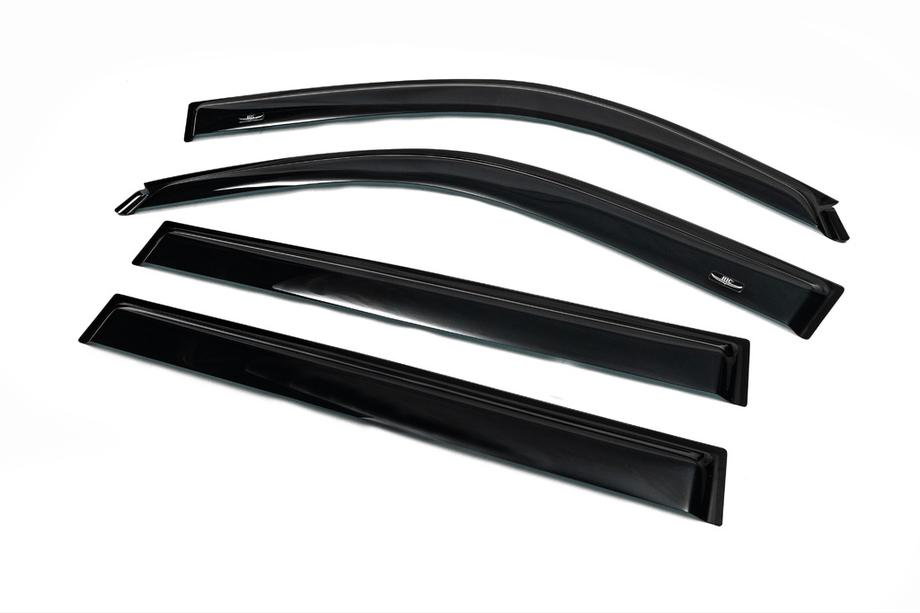Toyota Land Cruiser 100 1998-2007 Window Deflectors (4 pcs, HIC) Photo 7