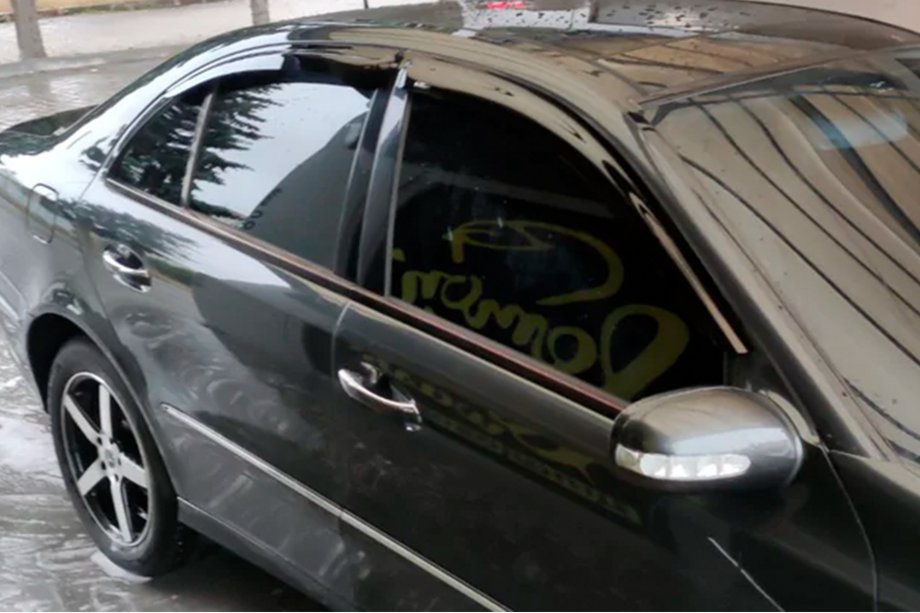 Mercedes E-class W211 2002-2009 Window Deflectors SD (4 pcs, HIC) Photo 8