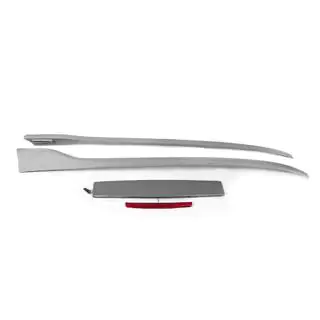 Roof rails with spoiler HRV-type (primed for painting) Fiat Doblo I 2001-2005 photo 2