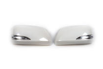 Lexus LX570/450d 2008-2022 Mirror Covers with Turn Signal Black photo 3