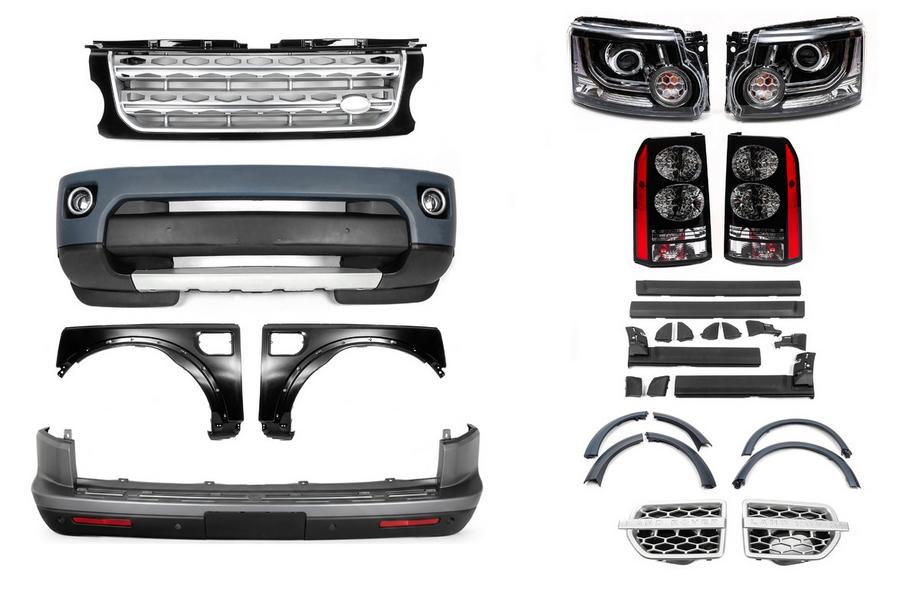 Land Rover Discovery IV 2009-2017 2013-2017 facelift conversion kit (with fenders) Image
