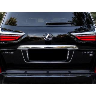 Rear LED License Plate Holder (2007-2023) Lexus LX570/450d 2008-2022 photo 3