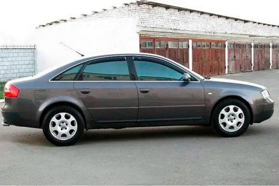 Audi A6 C5 2001-2004 Side window wind deflectors Sedan (4 pcs, HIC) Image