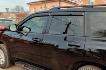 Lexus GX460 2009-2023 Window Deflectors 8 cm (4 pcs, HIC) photo 1