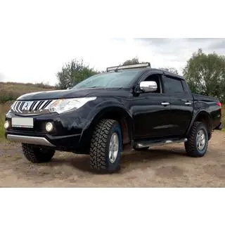 Window Deflectors (4 pcs, HIC) Fiat Fullback 2016- photo 3