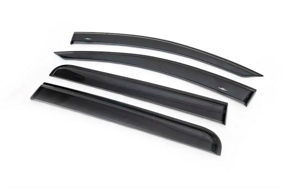 Fiat Fullback 2016- Window Deflectors (4 pcs, HIC) Photo 2