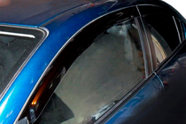 Mazda 323 1977-2003 Window Deflectors (4 pcs, HIC) photo 1