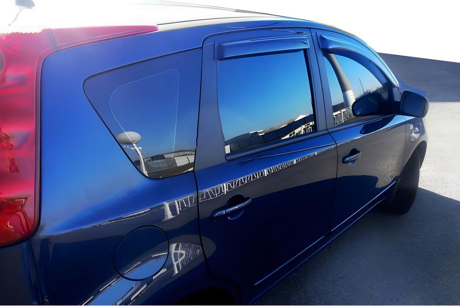 Nissan Note 2004-2012 Window Deflectors (4 pcs, HIC) Photo 1