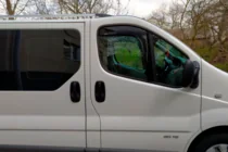 Renault Trafic 2001–2015 In-channel window deflectors (2 pcs, HIC) photo 2